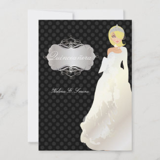 PixDezines Quinceañera/Quince años princess Invitation