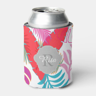 PixDezines rainforest/DIY background colour Can Cooler