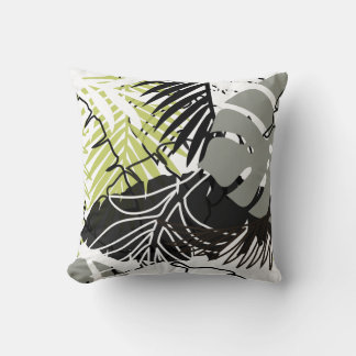 PixDezines rainforest/diy background colours Cushion