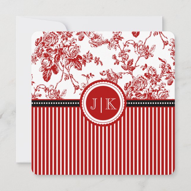 PixDezines red/toile/roses (Front)