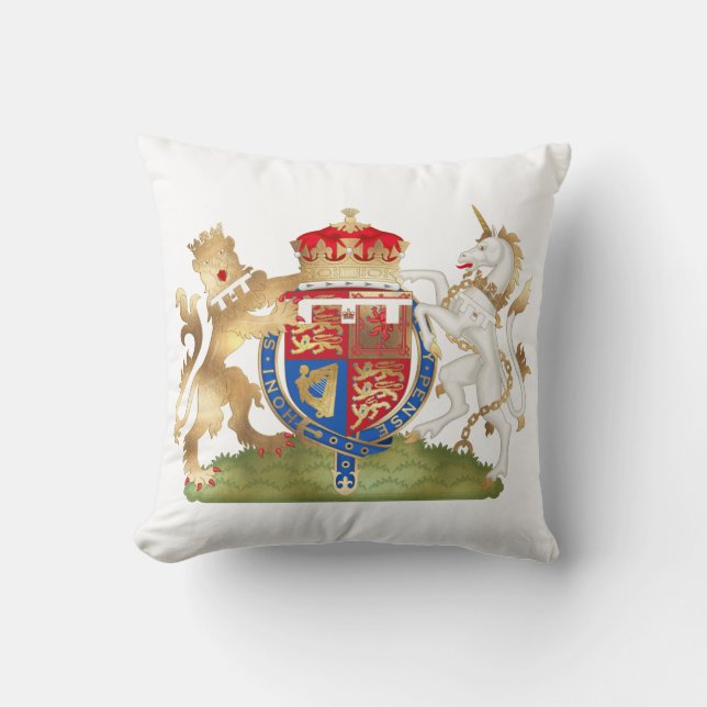 PixDezines Richard the Lion Heart/Windsor Crest Cushion (Front)