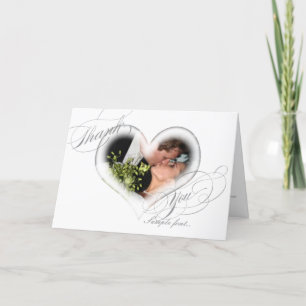PixDezines Romantic Heart/Wedding Thank You Card