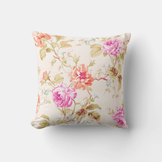 PixDezines rose garden Cushion (Front)