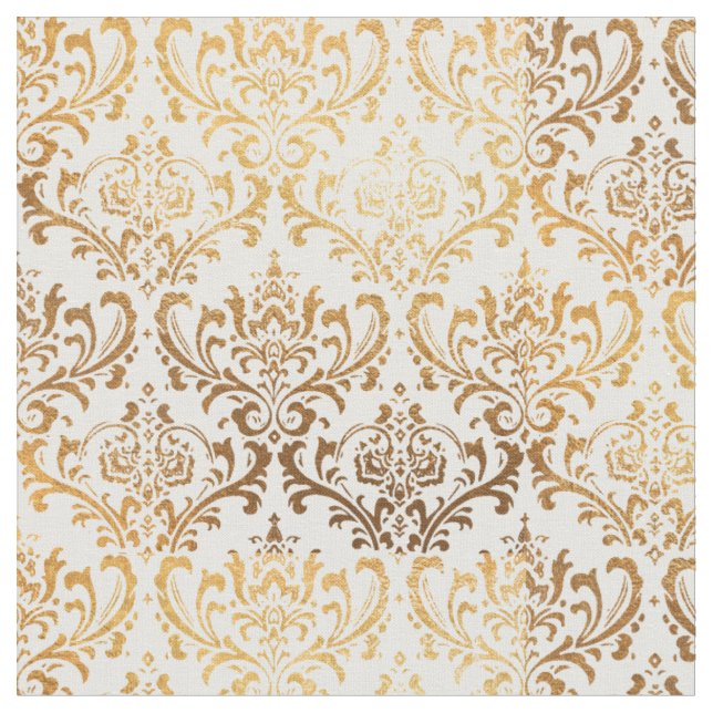 PixDezines Rossi Damask/Gold Tone Fabric (Close Up)