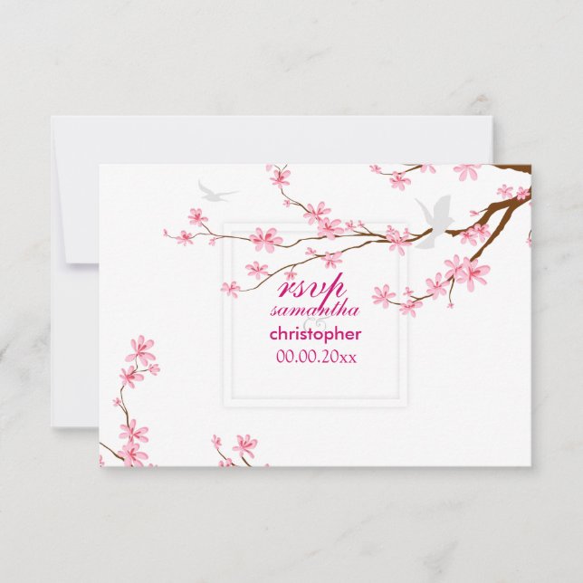 PixDezines RSVP CHERRY BLOSSOMS/DIY BACKGROUND (Front)