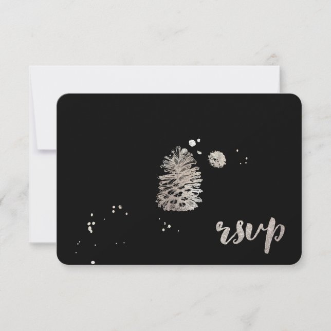 PixDezines rsvp dazzled/silver/pinecone/soiree (Front)