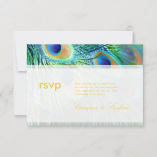 PixDezines rsvp Retro Foliage/contemporary fall Card