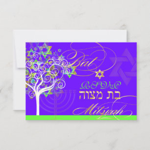 PixDezines rsvp tree of life/diy background colour Card