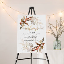 PixDezines Rustic Fall Gum Eucalyptus Welcome