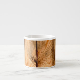 PixDezines rustic wood panels Espresso Cup