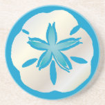 PixDezines Sanddollar Starfish/natural aquamarine Coaster<br><div class="desc">PixDezines sanddollar starfish in natural colour, sandstone coasters with DIY aquamarine blue background. Copyright © 2011 PixDezines.com™ and PixDezines™ on zazzle.com You can choose your own hexachrome colours to add to your background, text, trim, etc. The entire spectrum of the rainbow is at your finger tips.. Below is a link...</div>