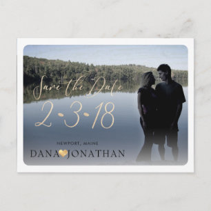 PixDezines Save the Date/Cool Handwritten Script Postcard