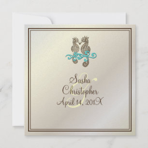 PixDezines Seahorse / Invitations