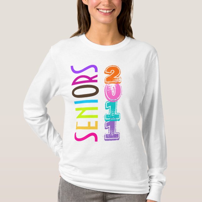 PixDezines Seniors 2011 T-Shirt (Front)