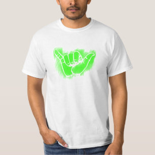 PixDezines shaka/DIY text+colour T-Shirt