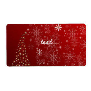 PixDezines Snowflakes White + Red