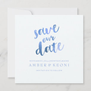 PixDezines Something Blue/Save Date/DIY Background Save The Date