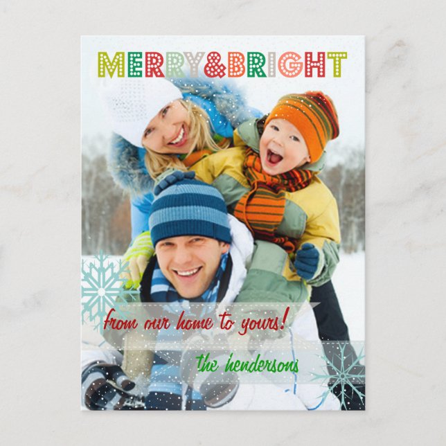 PixDezines sprinkles with snow photo template (Front)