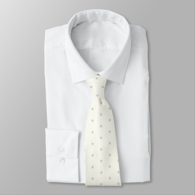 PixDezines Stars, DIY colours Tie (Tied)
