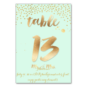 PixDezines table 13+/faux gold sprinkles/DIY colou Number