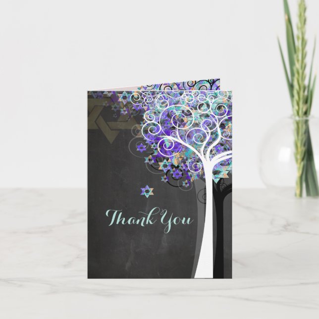 PixDezines tree of life/thank you/DIYbackground Thank You Card (Front)