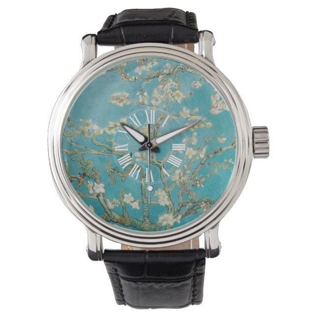 PixDezines Van Gogh almond blossoms Watch (Front)