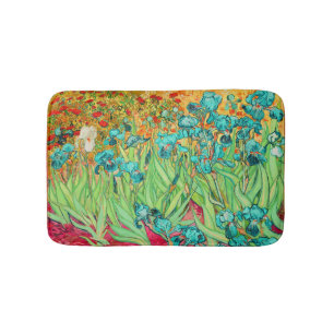 PixDezines van gogh iris/st. remy Bath Mat