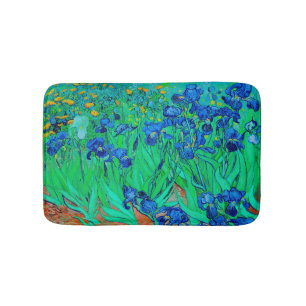 PixDezines van gogh iris/st. remy Bath Mat