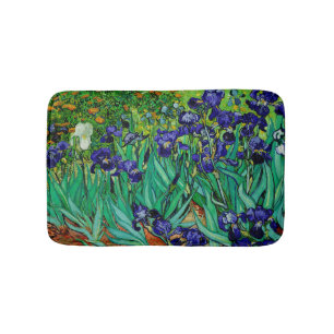 PixDezines van gogh iris/st. remy Bath Mat