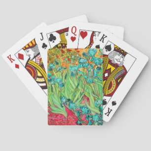 PixDezines van gogh iris/st. remy Playing Cards