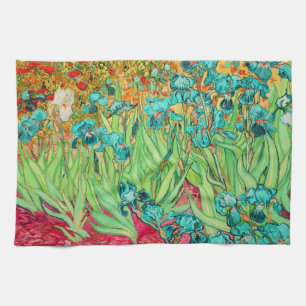 PixDezines van gogh iris/st. remy Tea Towel