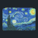 PixDezines Van Gogh Starry Night/St. Remy iPad Mini Cover<br><div class="desc">Van Gogh's famous painting,  "The Starry Night." Painted during his stay at the Saint Remy asylum in the 1880's,  van Gogh depicted the rolling hills and cypress trees he saw from his window.  Digitally enhanced by PixDezines.  Copyright © 2008-2016 PixDezines.com™ and PixDezines™ on zazzle.com. All rights reserved.</div>