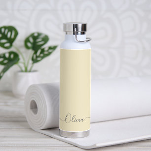 PixDezines Vanilla Cream DIY Colour Water Bottle