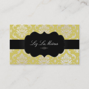 PixDezines Vendome Damask Business Card