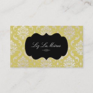 PixDezines Vendome Damask Business Card