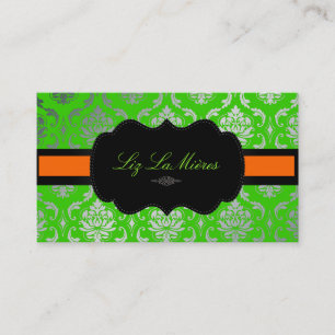 PixDezines Vendome Damask Business Card