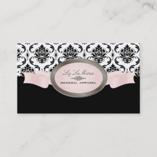 PixDezines vendome damask/diy background Business Card