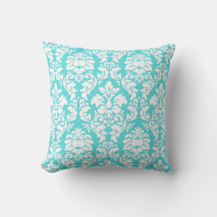 PixDezines versailles damask/diy background colour Cushion