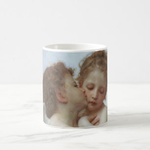PixDezines Vintage, Bouguereau First Kiss Coffee Mug