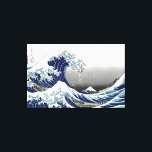 PixDezines Vintage, Great Wave, Hokusai 葛飾北斎の神奈川沖浪 Canvas Print<br><div class="desc">PixDezines vintage of Japanese art. The Great Wave of Kanagawa is one of the most seen worldwide. The artist,  Hokusai,  1832 (Edo Period). Depicting okinami as the great waves,  NOT tsunami.  Digitally enhanced by PixDezines.


com</div>