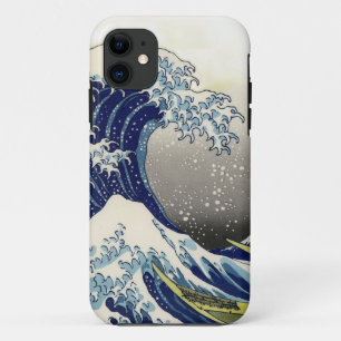 PixDezines Vintage, Great Wave, Hokusai 葛飾北斎の神奈川沖浪 Case-Mate iPhone Case
