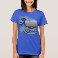 PixDezines Vintage, Great Wave, Hokusai 葛飾北斎の神奈川沖浪