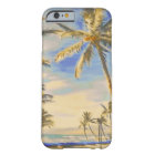 PixDezines Vintage Hawaiian Beach Scene/cobalt