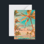 PixDezines vintage hawaiian beach/teal Advice Card<br><div class="desc">PixDezines vintage hawaii beach,  mauna lani bay,  Big Island,  Hawaii.  

DIY background colour fonts.

Copyright © 2008-2017 PixDezines.com™ and PixDezines™ on zazzle.com.  All rights reserved.</div>