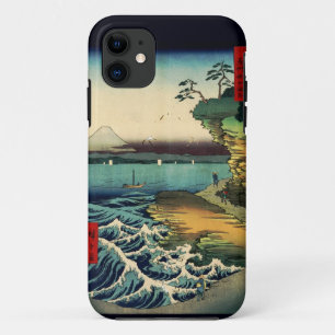 PixDezines Vintage, Mt. Fuji 房州保田ノ海岸 Case-Mate iPhone Case
