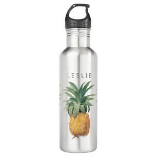 PixDezines vintage pineapples illustration 710 Ml Water Bottle