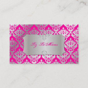 PixDezines vintage sabine damask Business Card