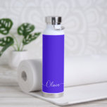 PixDezines Violet Purple DIY Colour  Water Bottle<br><div class="desc">PixDezines water bottle,  violet purple - DIY Colour customise it with your favourite font.  Copyright © 2022 PixDezines™. All rights reserved.</div>