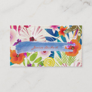 PixDezines wailea/diy background Business Card