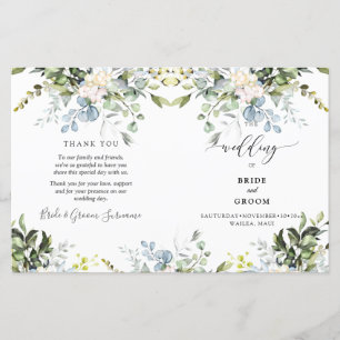 PixDezines Watercolor Dusty Blue Gum Eucalyptus